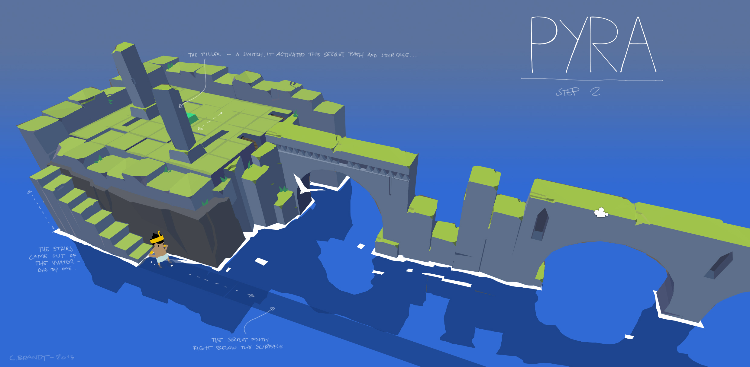Pyra leveldesign - concept 2